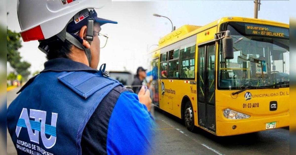 ATU suspendió el servicio del alimentador del Metropolitano y anunció desvíos de corredores por paro de transportistas