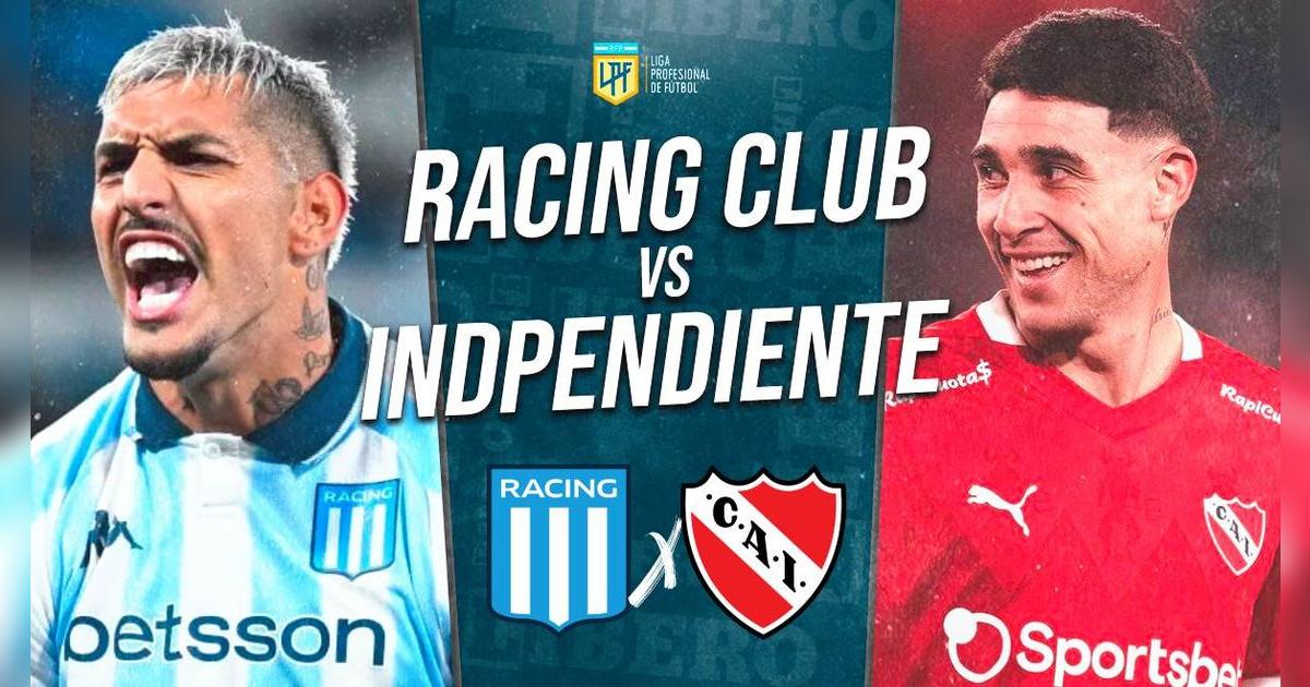 Racing vs Independiente EN VIVO por la Liga Profesional: horario, pronóstico y dónde ver