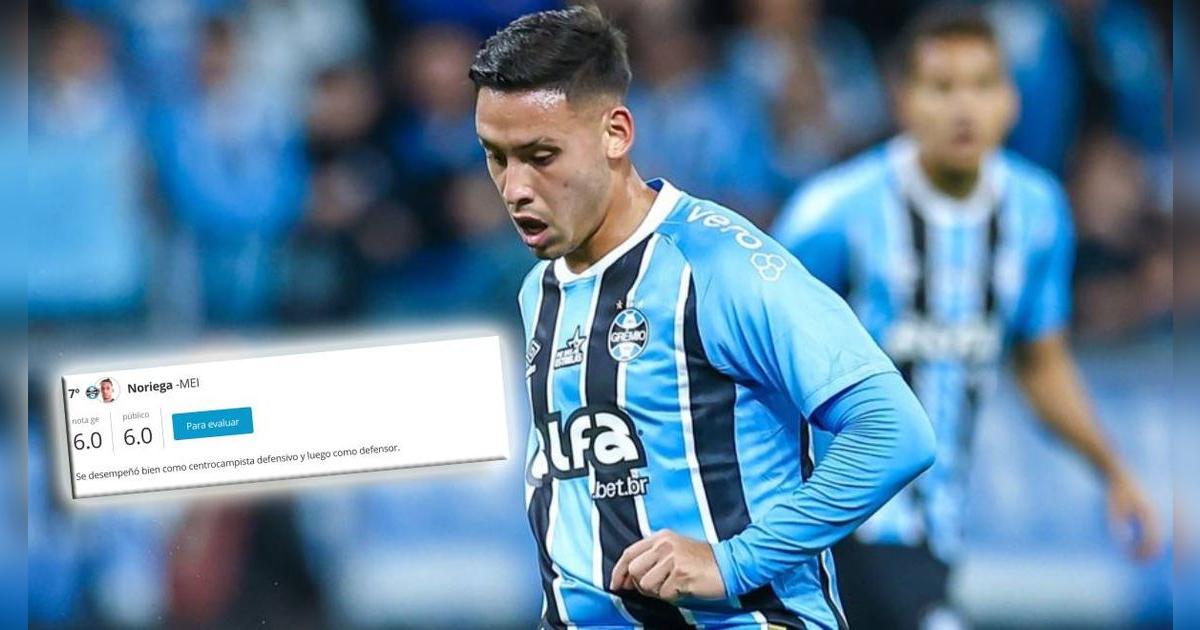 Erick Noriega recibió fuerte calificativo de medio brasileño tras partido Gremio vs Vitória: 