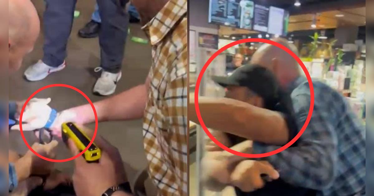 Pánico en supermercado: agentes del ICE irrumpen y derriban brutalmente a un trabajador frente a los clientes