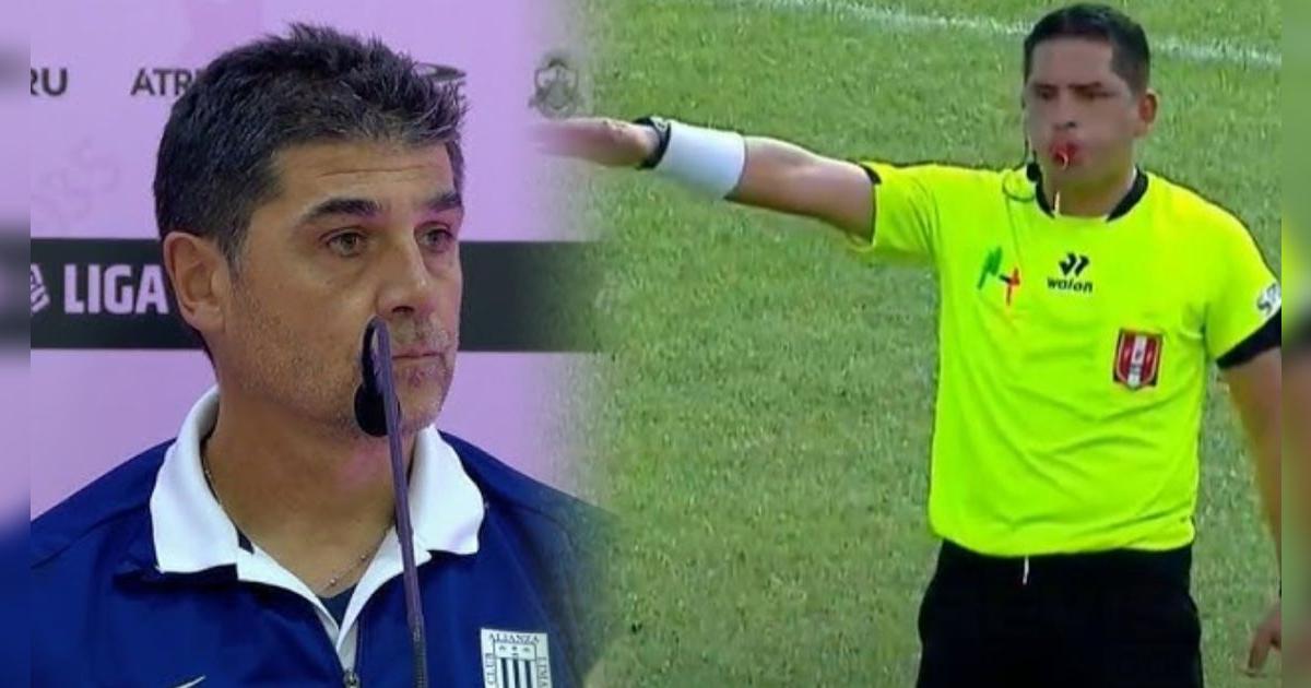 Asistente técnico de Alianza Lima critica fuertemente al arbitraje ante Cienciano: 