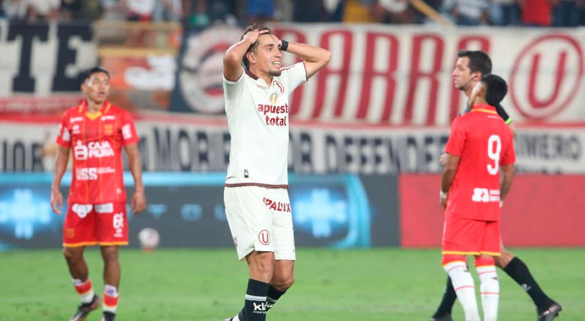 Universitario falló ante el colero: perdió 1-0 ante Atlético Grau con gol de Raúl Ruidíaz