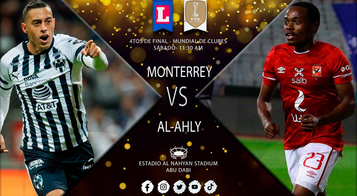 Monterrey vs. Al-Ahly EN VIVO: empatan 0-0 por el Mundial de Clubes