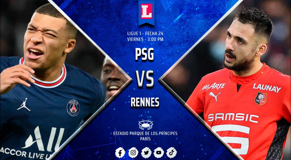 ESPN EN VIVO, PSG vs. Rennes ONLINE: Minuto a minuto Ligue 1