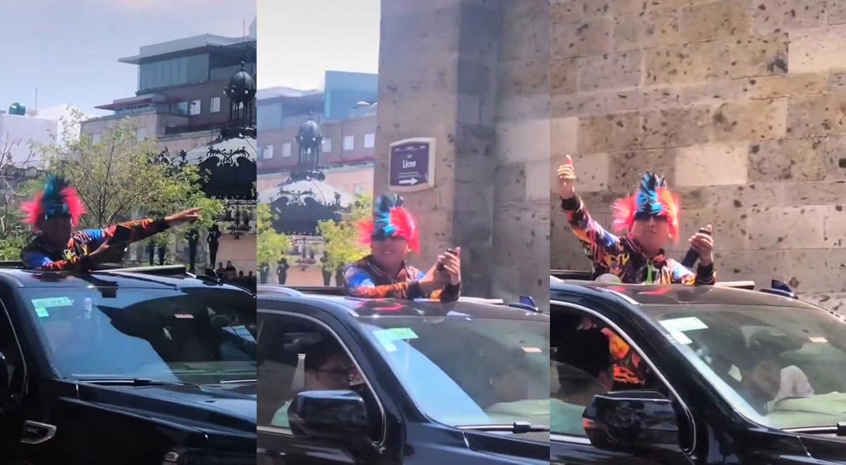 Faraón Love Shady: El 'Dios de la versatilidad' tuvo llegada triunfal en México [VIDEO]