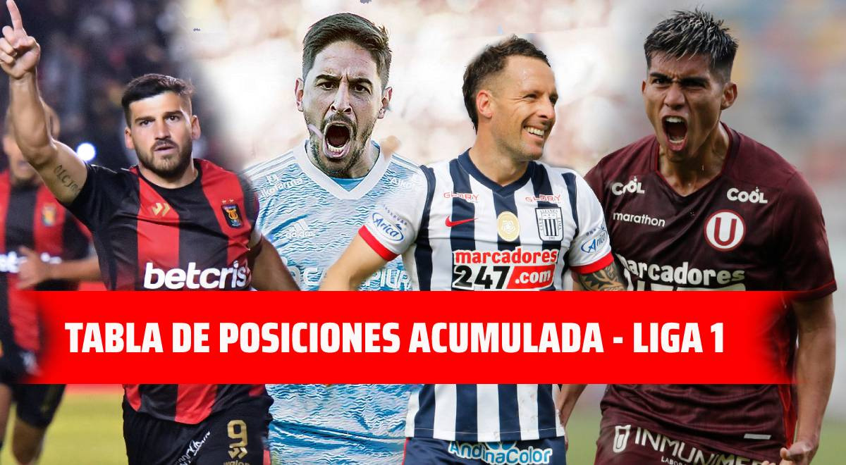 Tabla acumulada Liga 1 Perú 2022: resultados en directo tras victoria de Universitario