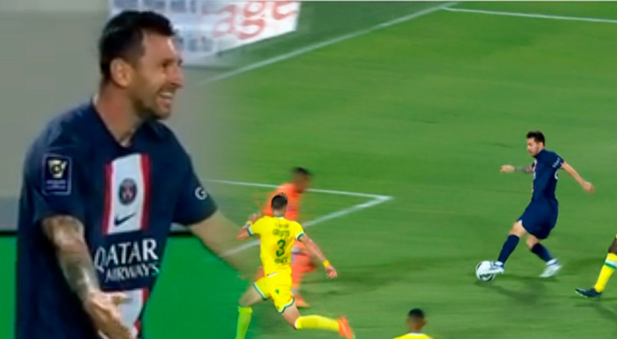 PSG vs Nantes: Lionel Messi 
