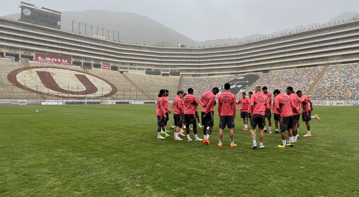 Inter de Porto Alegre entrenó en el Monumental previo al partido contra Melgar