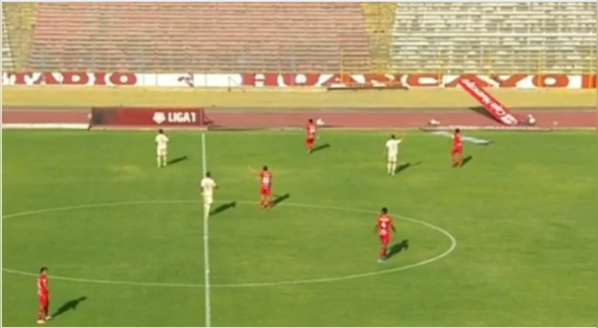 ¡Insólito! Remolinos interrumpen partido entre Huancayo vs. UTC por el Torneo Clausura