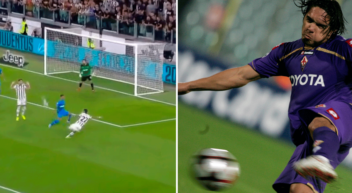 A lo Loco Vargas: sublime volea de Di María para su primer gol con Juventus