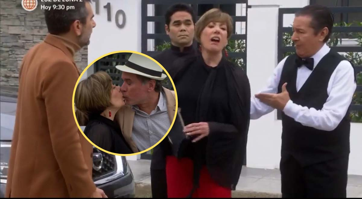 Al fondo hay sitio: Franchesca Maldini besa a Koky Reyes frente a Charo y Diego Montalván