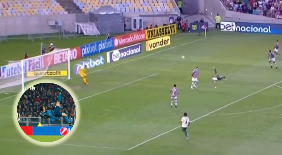 A lo 'CR7': Rony se despachó con asombrosa 'chalaca' contra Fluminense para el 1-0