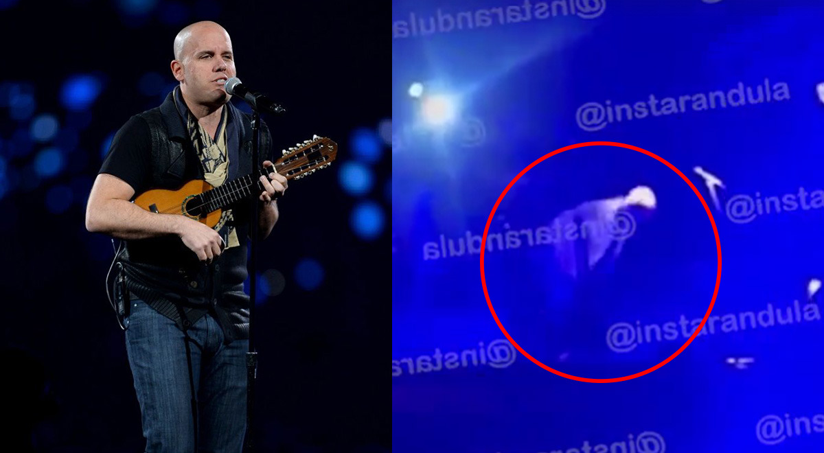 Gian Marco se entrega a la ira y tira su charango en pleno concierto 