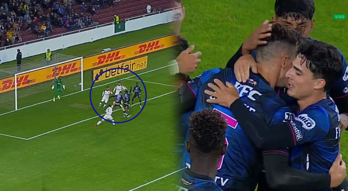 IDV se pone arriba: cabezazo de Schunke venció el arco de Melgar y coloca el 1-0 en Quito