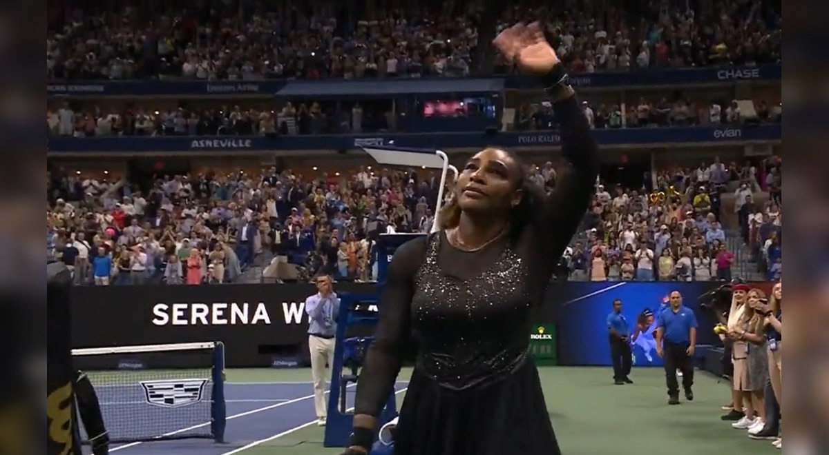 Serena Williams: así fue la increíble ovación del público en la despedida de la tenista 