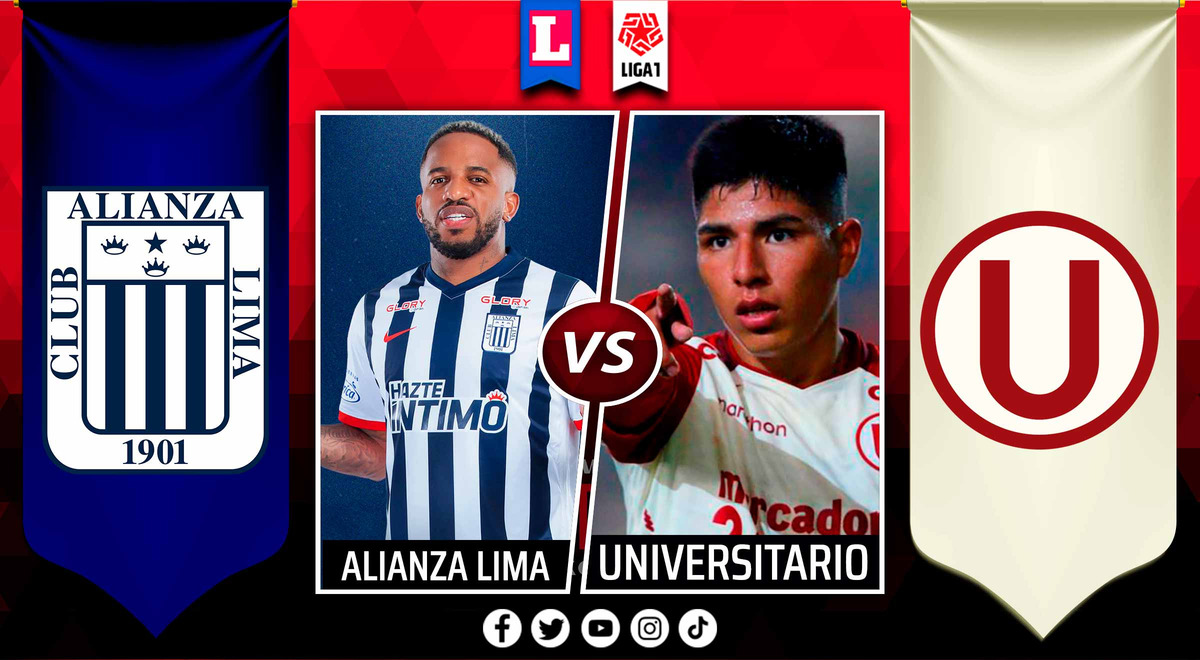 Qué canal pasa el Alianza Lima vs. Universitario de HOY
