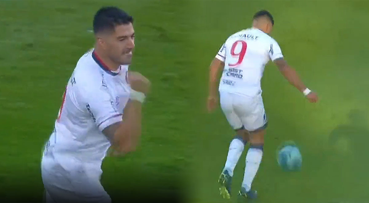 ¡Estás loquísimo! Luis Suárez marcó descomunal gol para Nacional en el clásico ante Peñarol
