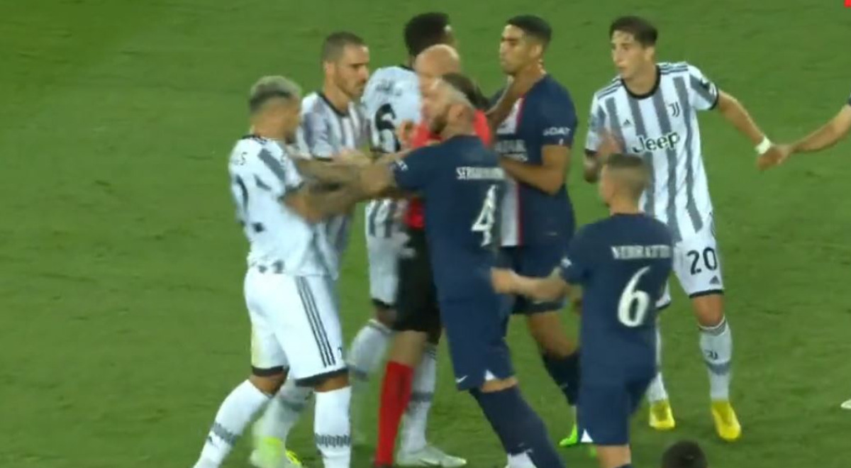 PSG vs. Juventus: Ramos y Paredes dejaron la amistad de lado y protagonizan picante cruce