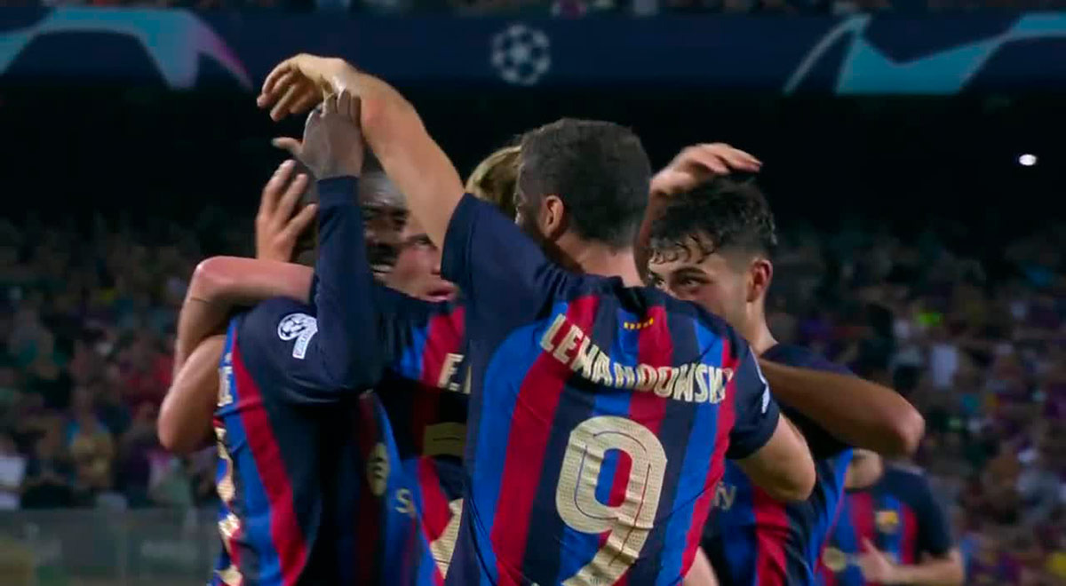 Calma en el Camp Nou: Doblete de Robert Lewandowski para el 3-1 de Barcelona