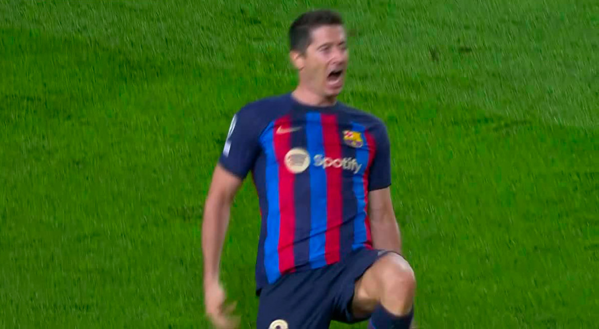 Está 'on fire': Triplete de Lewandowski para la goleada de Barcelona ante Viktoria Plzen