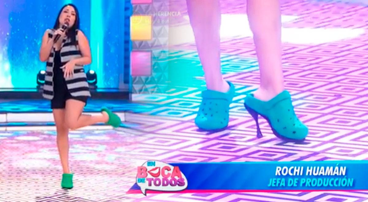 Tula se luce con lujosos 'crocs' al estilo Evaluna y es criticada por sus compañeros