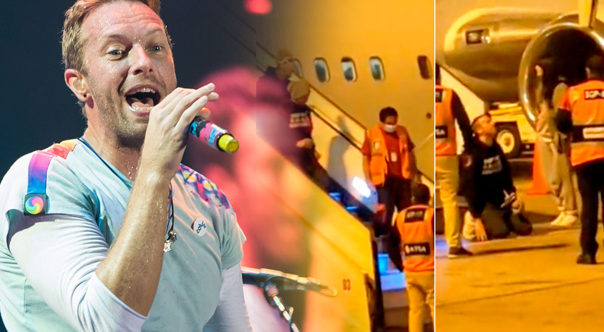 Chris Martin, la icónica voz de Coldplay, llegó al Perú y tuvo sorprendente gesto