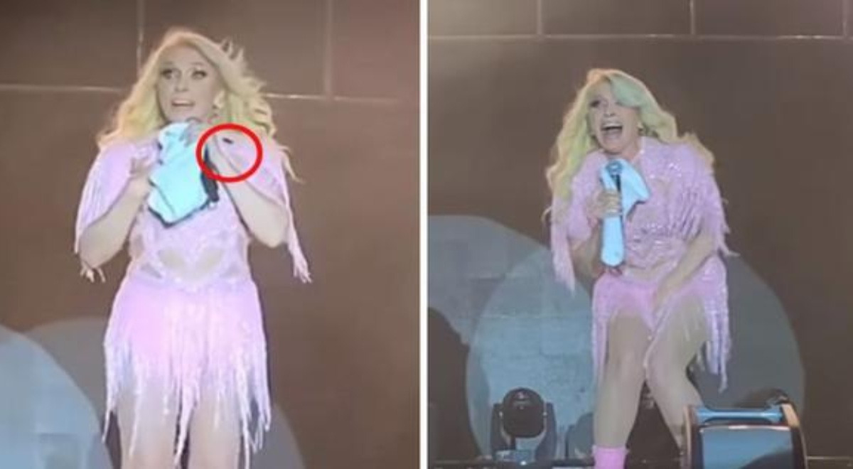 Yuri: estrella mexicana entra en pánico por cucaracha que se le subió en concierto 
