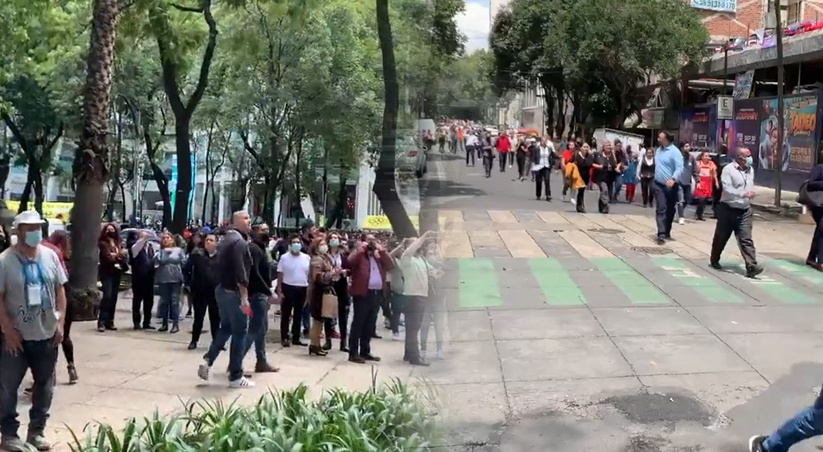 Temblor en México: personas entran en pánico por movimiento telúrico de 7.5 