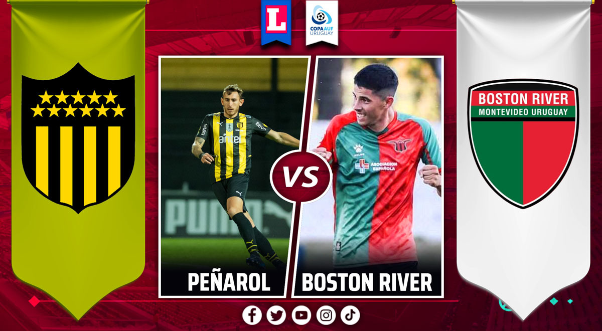 Peñarol vs. Boston River EN VIVO ONLINE vía VTV: minuto a minuto