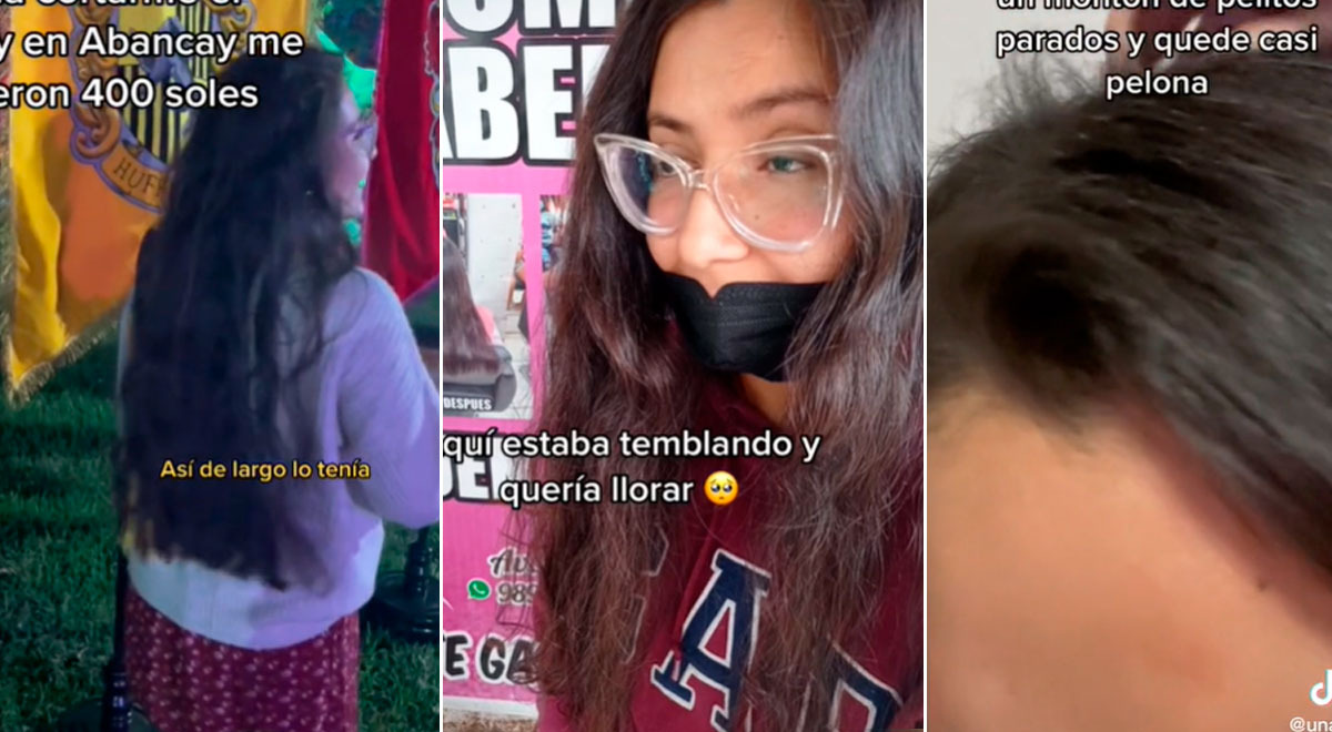 TikTok: joven vendió su cabello por S/ 400 en Abancay y por poco queda 'pelona'