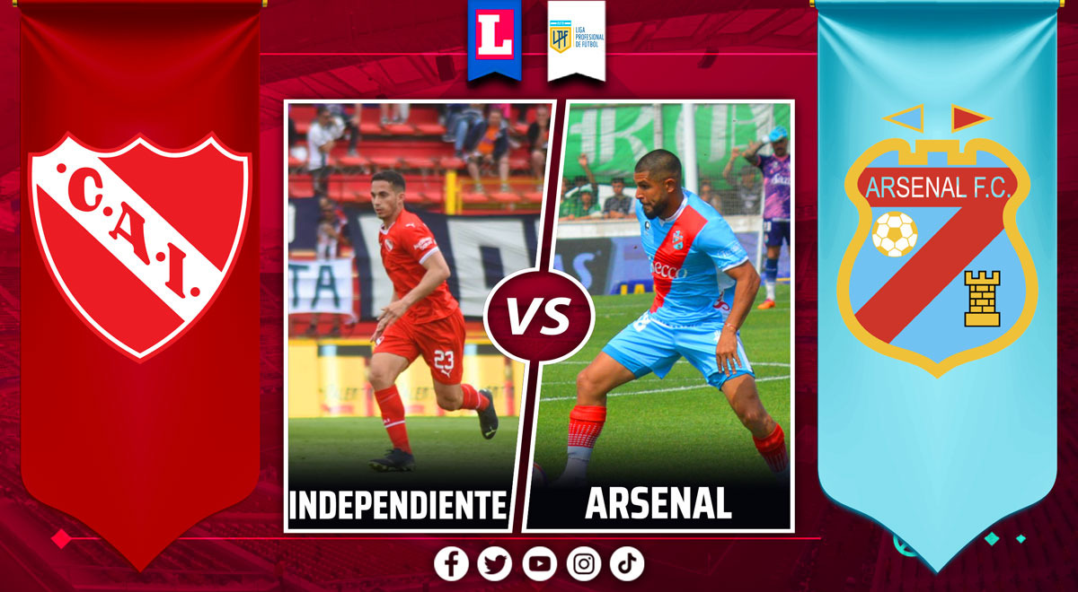 Independiente vs. Arsenal EN VIVO: a qué hora y en qué canal pasan