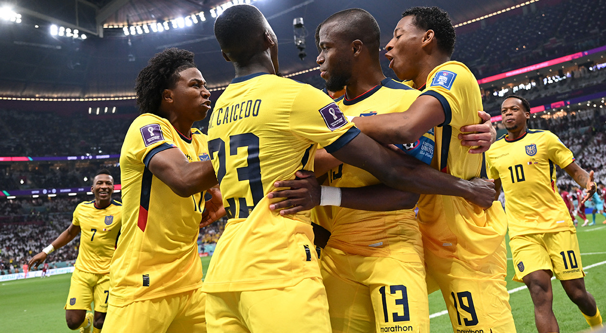 Ecuador le ganó a Qatar en el primer partido del Mundial 2022