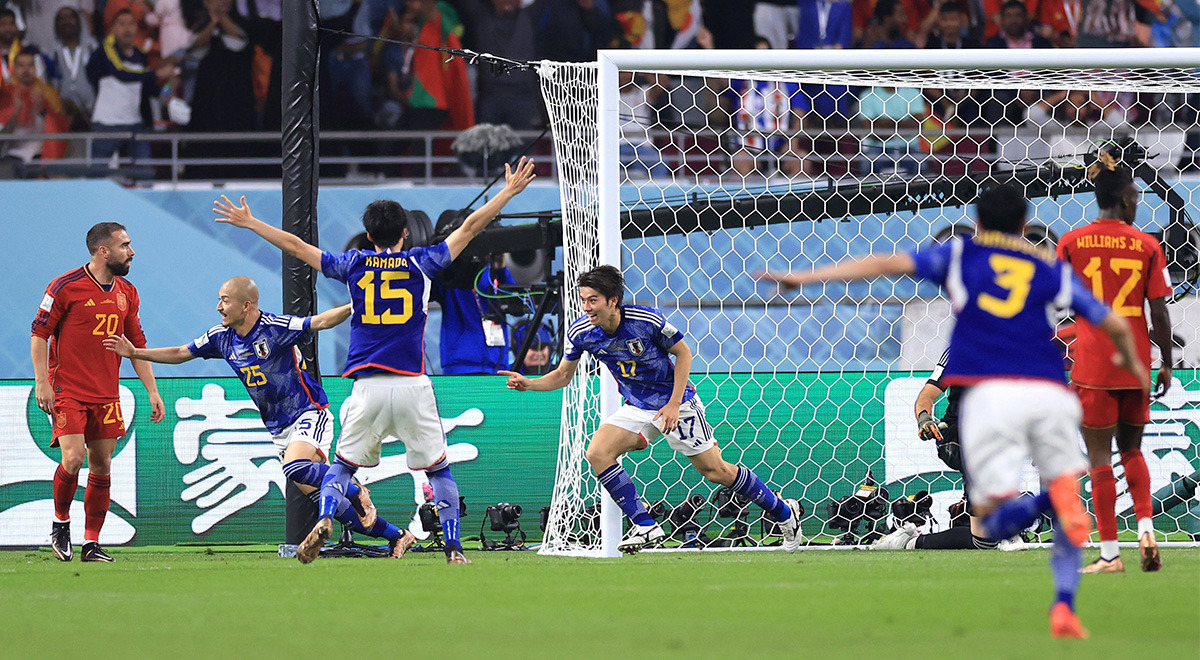 España vs Japón: marcador del partido por el Mundial Qatar 2022