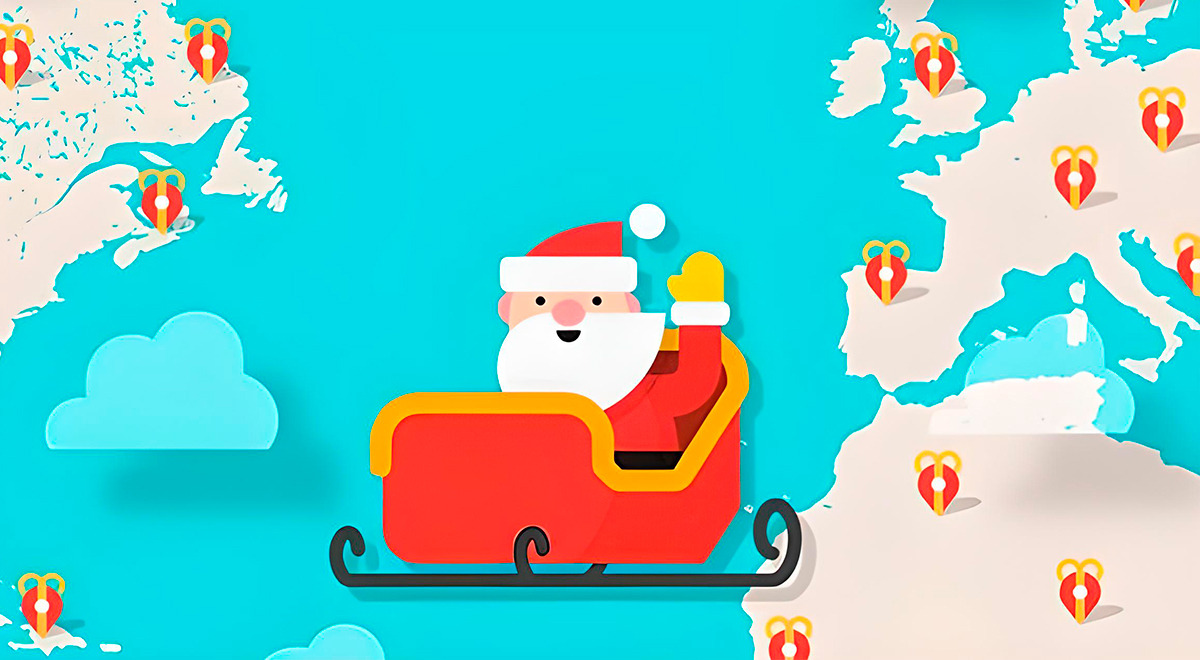 Recorrido de Papa Noel EN VIVO: Mira la ruta desde Santa Tracker en tu PC o celular