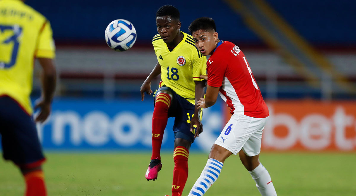 ¿Cómo quedó el partido Colombia vs. Paraguay por el Sudamericano Sub 20 2023?