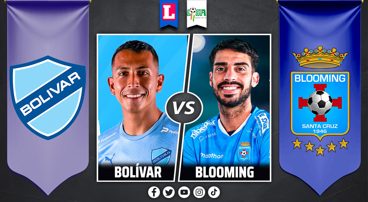 Bolívar vs. Blooming EN VIVO por la Liga Boliviana: cuándo juegan, horario y dónde ver