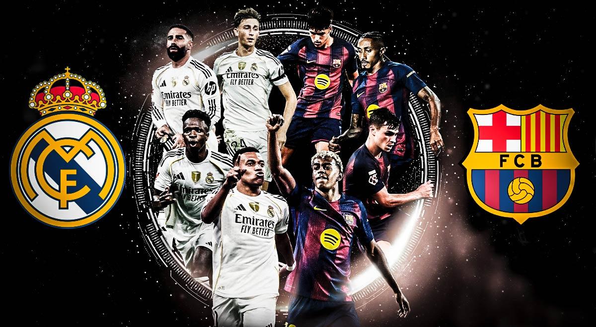 Real Madrid vs Barcelona por LaLiga: fecha, día, hora y canal confirmado del Clásico