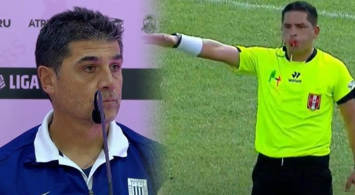 Asistente técnico de Alianza Lima critica fuertemente al arbitraje ante Cienciano: 