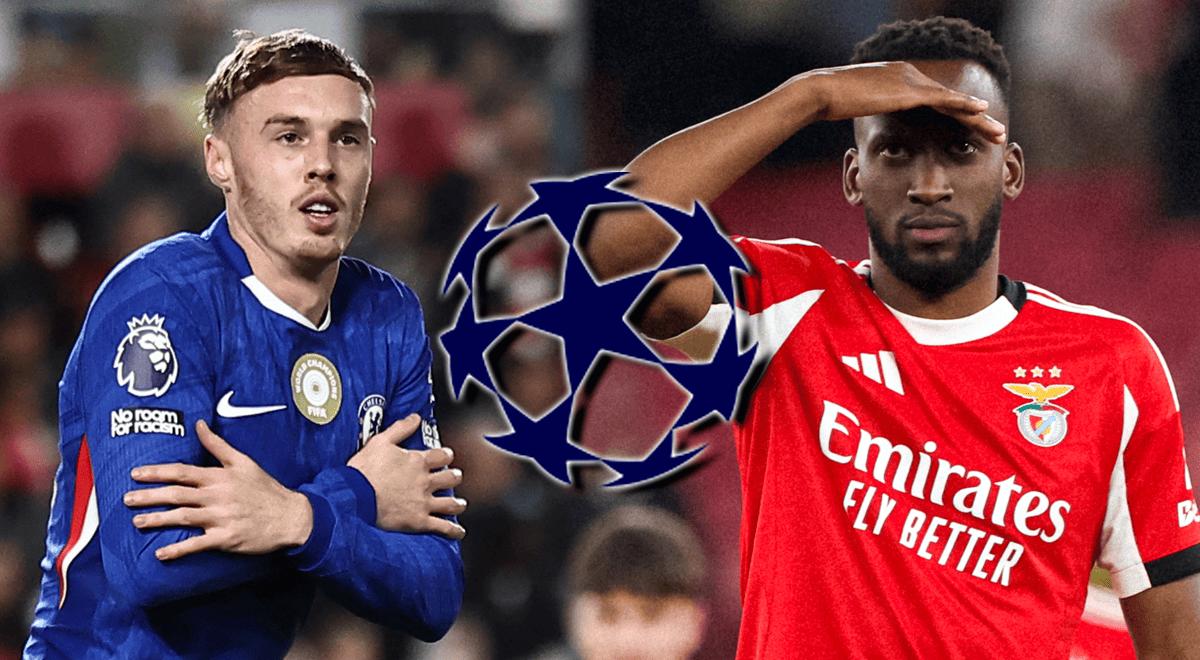 ¿A qué hora juega Chelsea vs. Benfica y dónde ver EN VIVO la Champions League 2025-26?