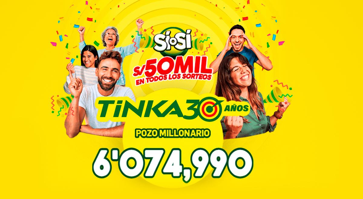 La Tinka: revisa los resultados, jugada ganadora y pozo millonario de HOY, miércoles 1 de octubre
