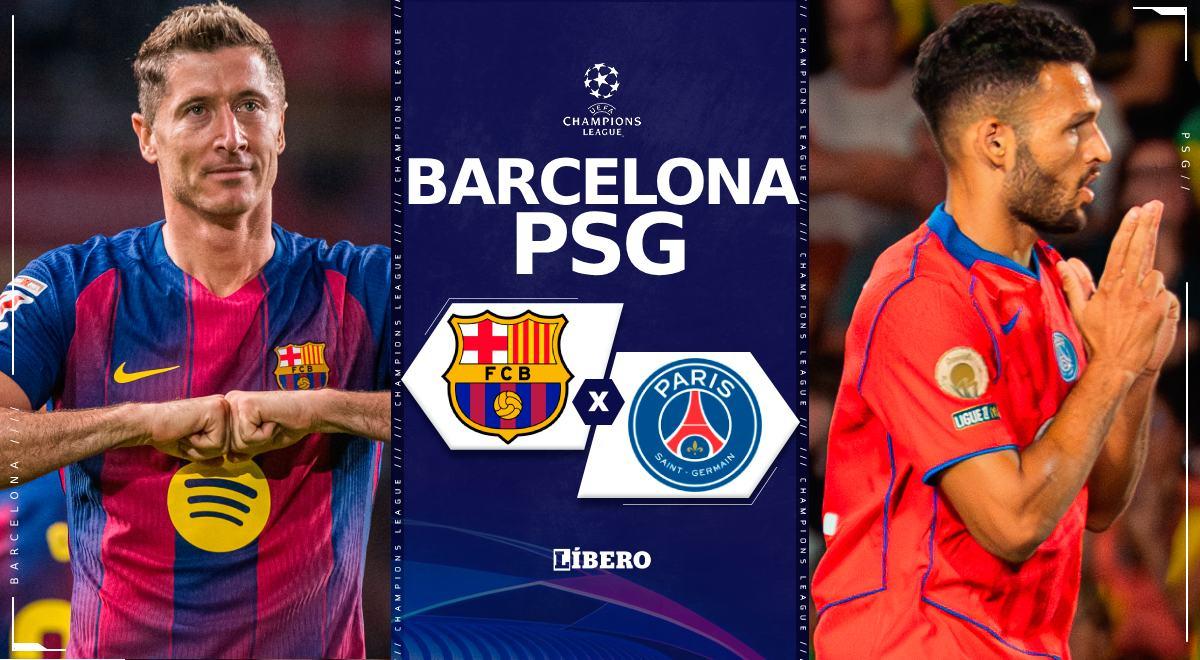 Barcelona vs PSG EN VIVO y EN DIRECTO: alineaciones, hora y dónde ver la Champions League