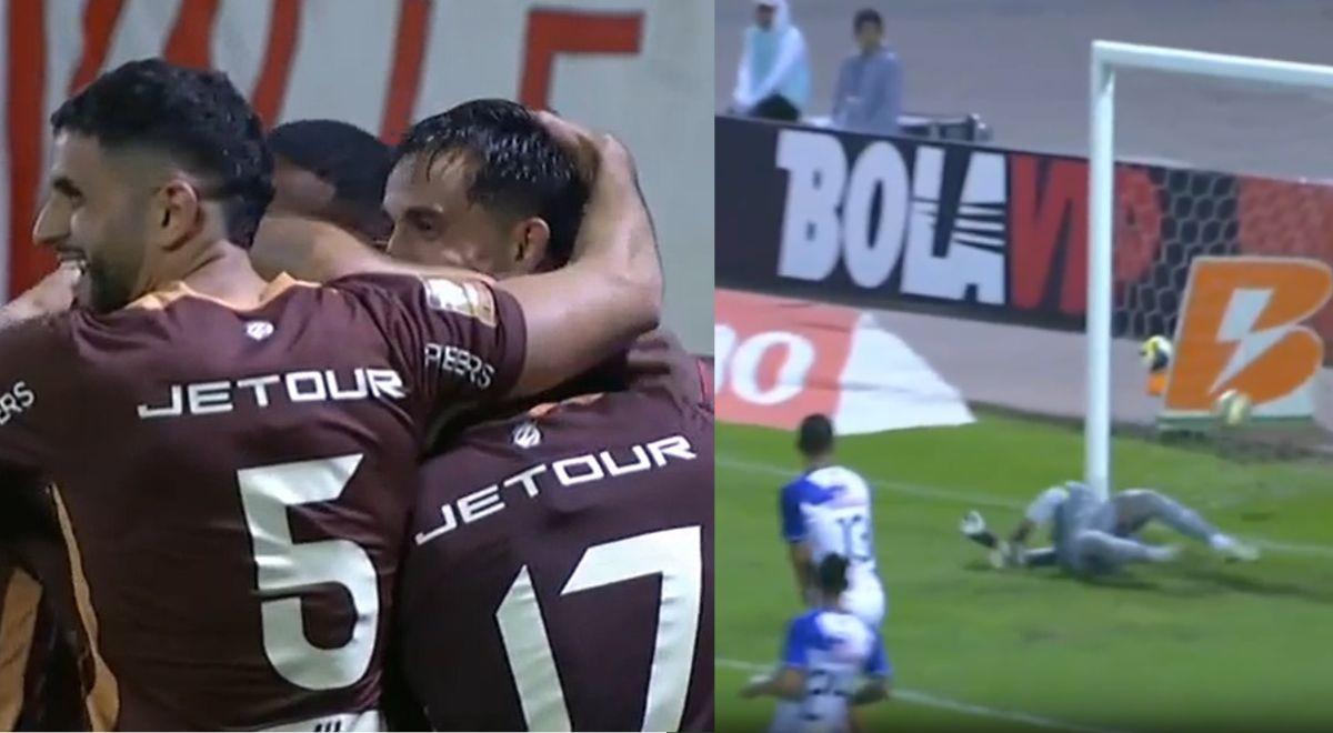 Universitario sueña con la 29: gol de Pérez Guedes abre el marcador ante Alianza Atlético