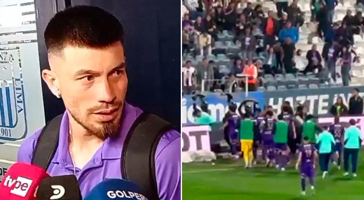 Alan Cantero dejó contundente mensaje tras cánticos de hinchas en Matute: 