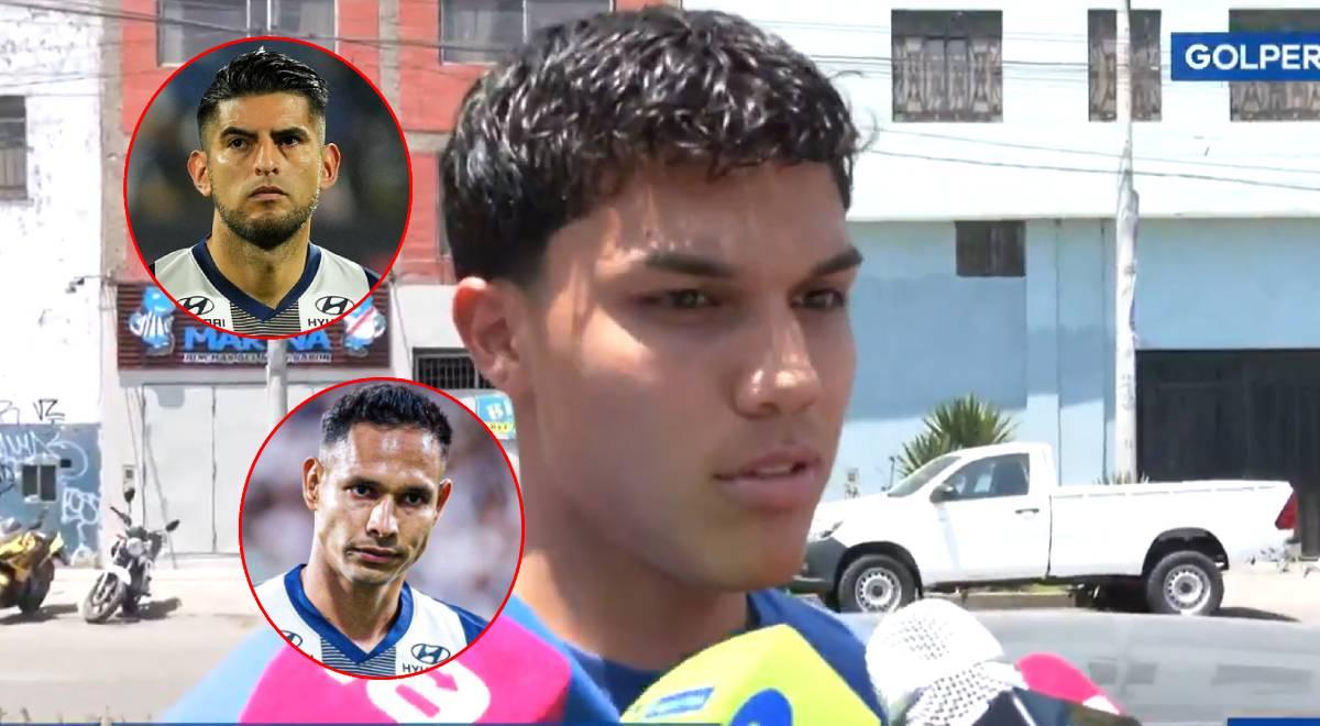 Brian Arias sobre qué le dijeron Carlos Zambrano y Renzo Garcés: 