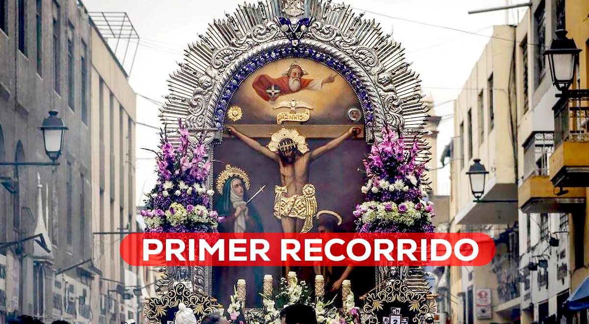 Procesión del Señor de los Milagros HOY: sigue EN VIVO el primer recorrido del Cristo Moreno