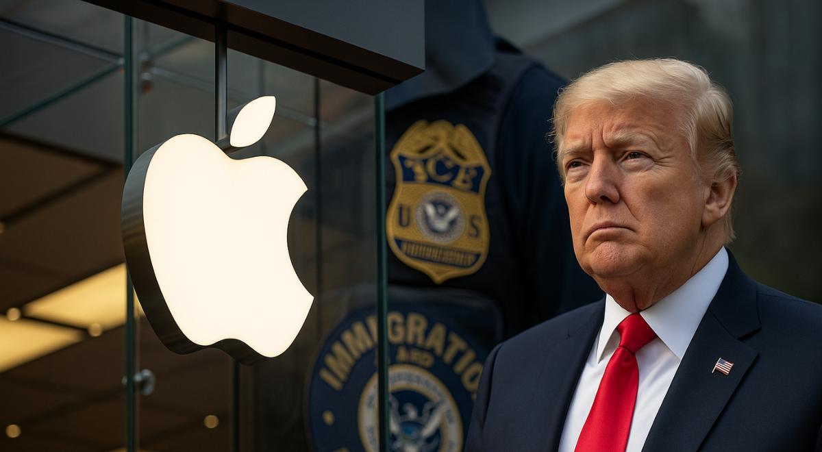 Apple retira apps de rastreo de ICE tras alerta del Gobierno de Donald Trump sobre seguridad de agentes