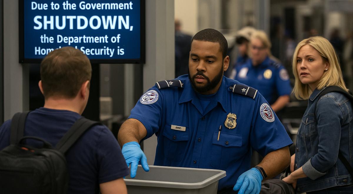 Cierre del Gobierno en Estados Unidos: ¿Qué pasa con la TSA y tus viajes este octubre?