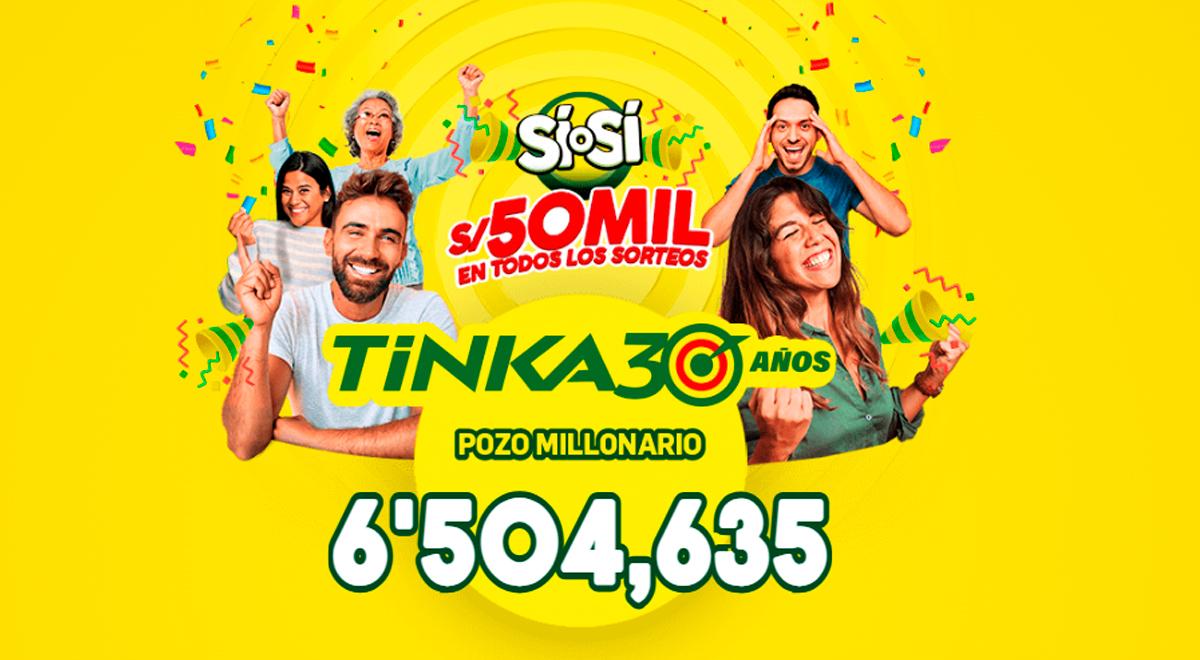 La Tinka de HOY, domingo 5 de octubre: resultados, pozo millonario y jugada ganadora del sorteo