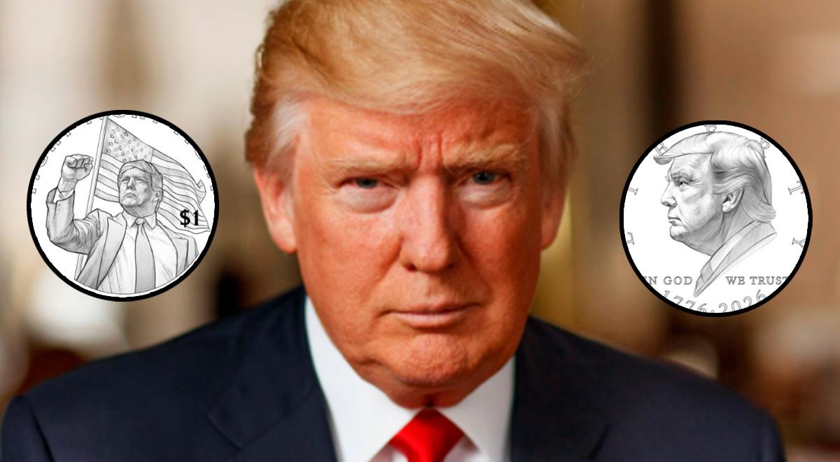 EE. UU. emitirá monedas de un dólar con el rostro de su presidente, Trump, ¿desde cuándo?