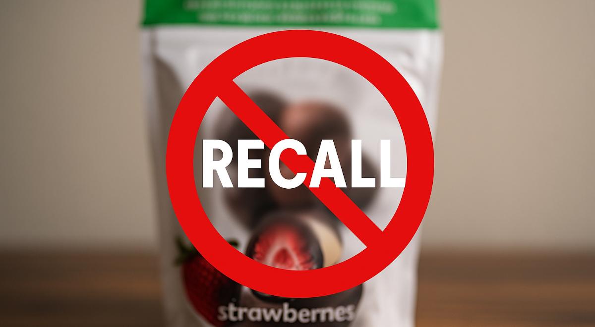 Estados Unidos RETIRA popular marca de snacks tras detectar metal en fruta liofilizada